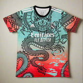 Real Madrid Blue & Red Dragon Special Edition Jersey